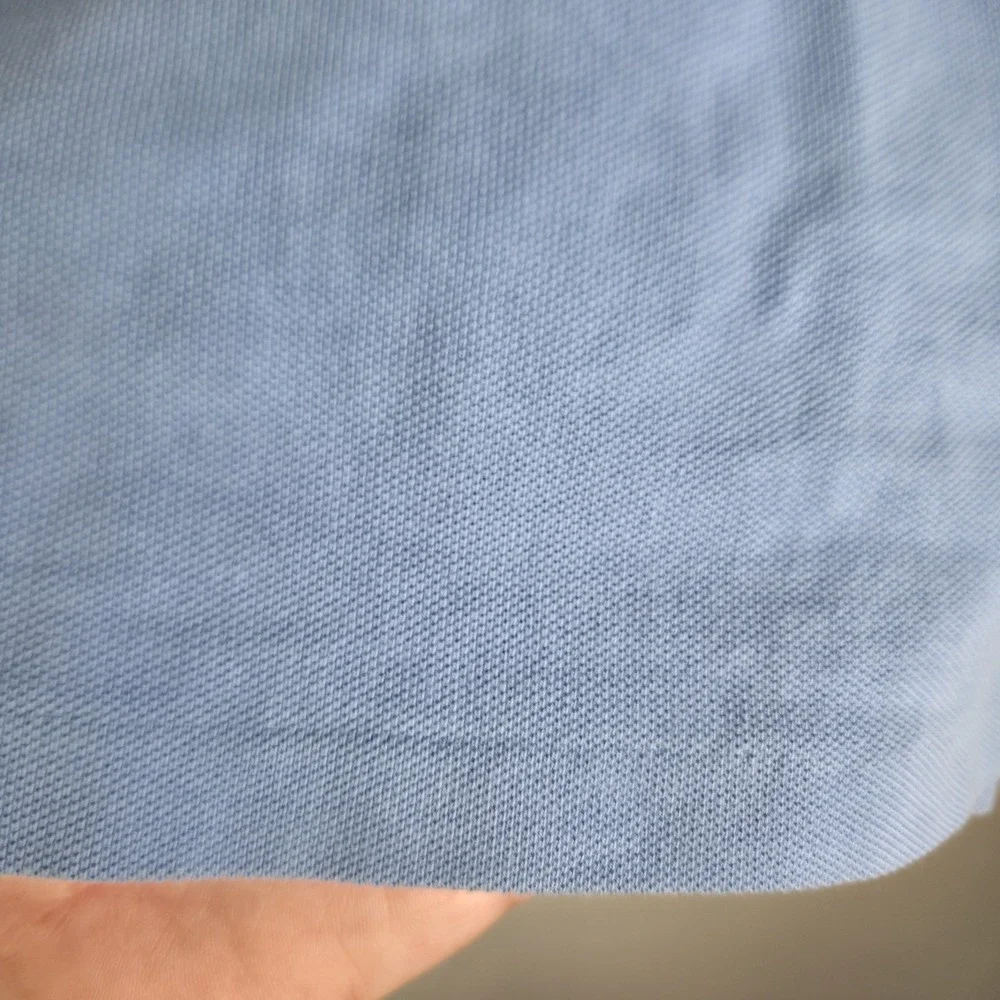 polo ralph lauren Mens Light Blue Polo Shirt Light Green Pony Size Lrg Classic‎
